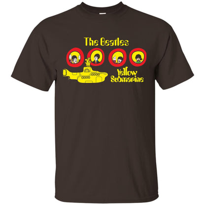 The Beatles Yellow Submarine T-shirt Dark Chocolate