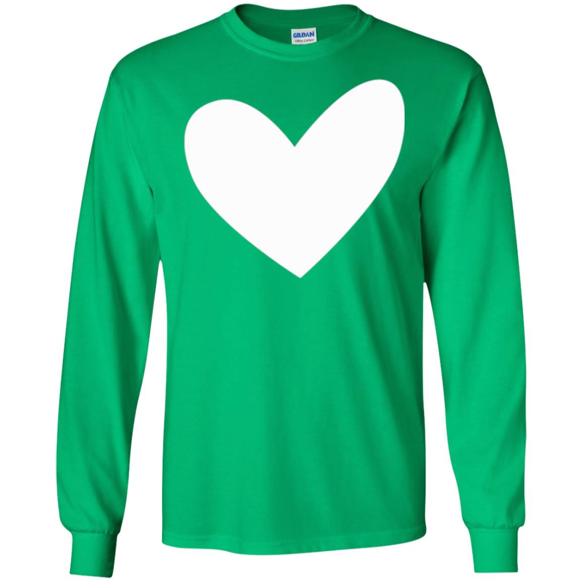 All About Heart T-shirt Cute Heart For Valentine Irish Green