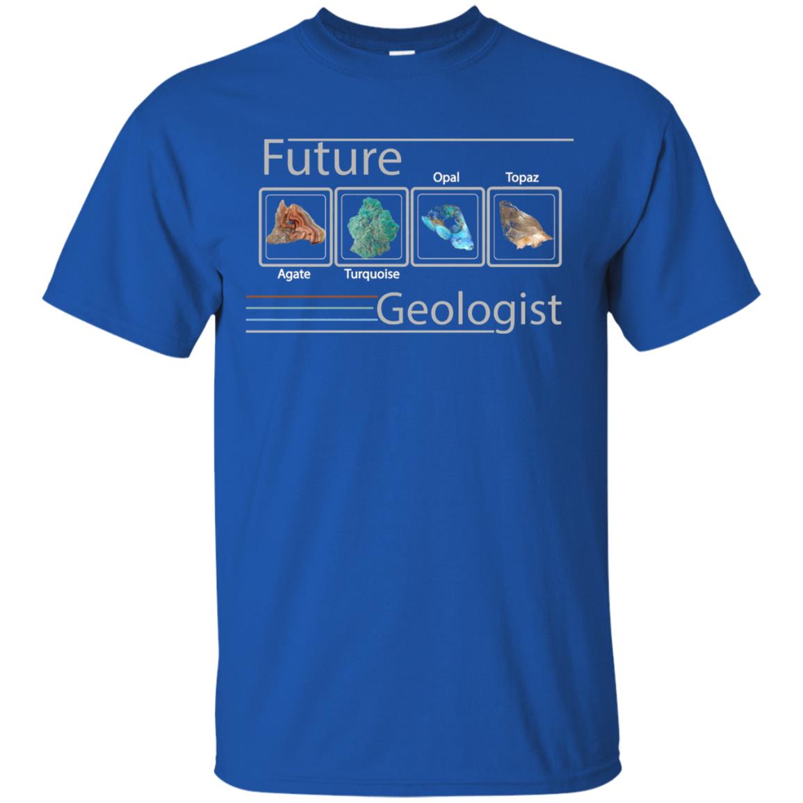 Science T-shirt Future Geologist Royal