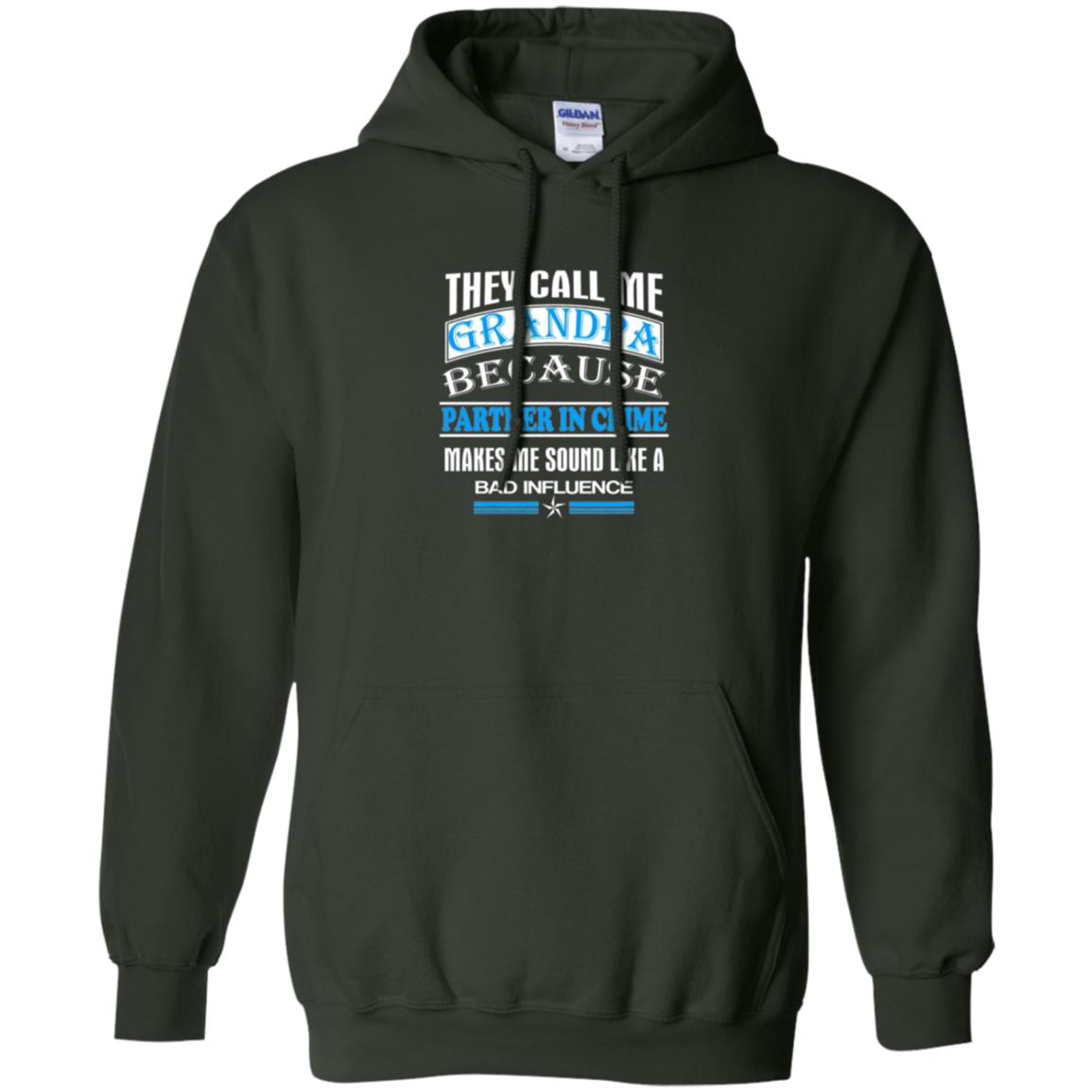 Family T-shirt They Call Me Grandpa Forest Green