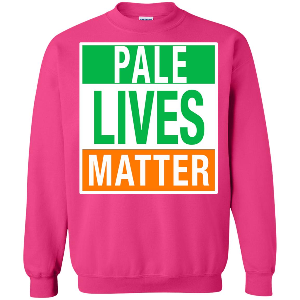 Saint Patrick_s Day T-shirt Pale Lives Matter Heliconia