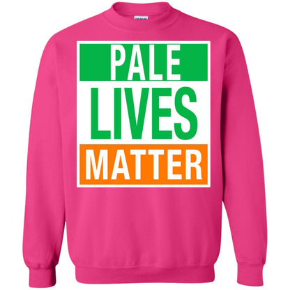 Saint Patrick_s Day T-shirt Pale Lives Matter Heliconia