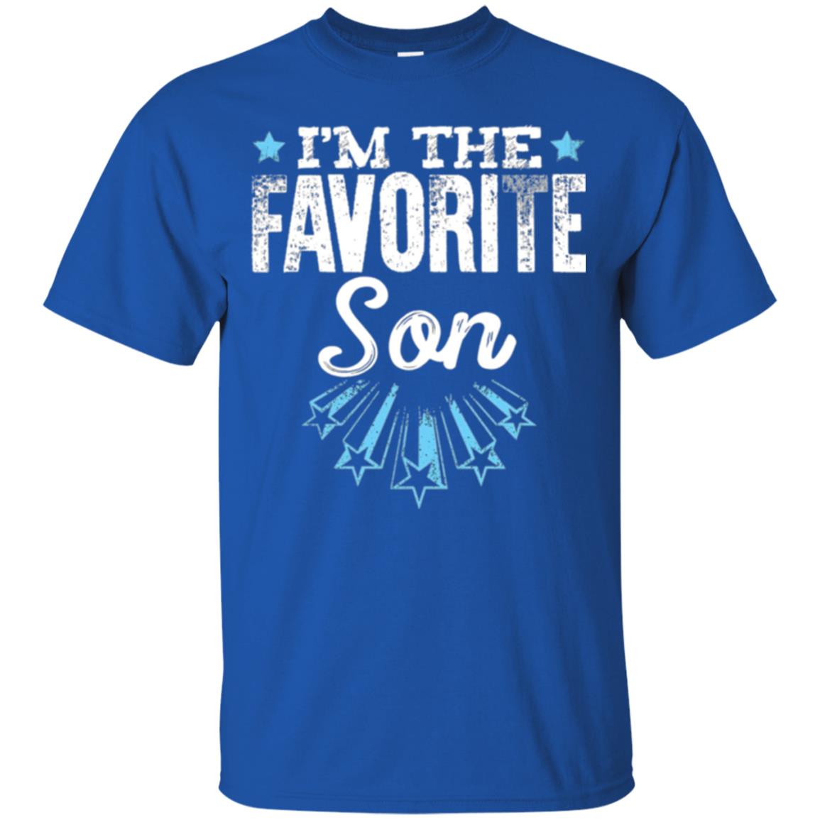 I'm The Favorite Son Family T-shirt Royal