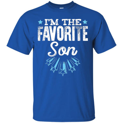 I'm The Favorite Son Family T-shirt Royal