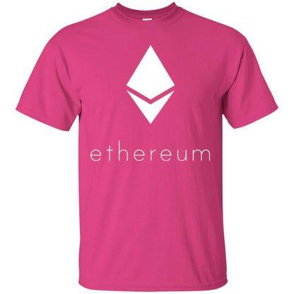Official Ethereum Logo T-shirt Heliconia