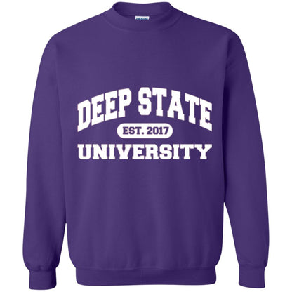 Deep State University T-shirt Purple
