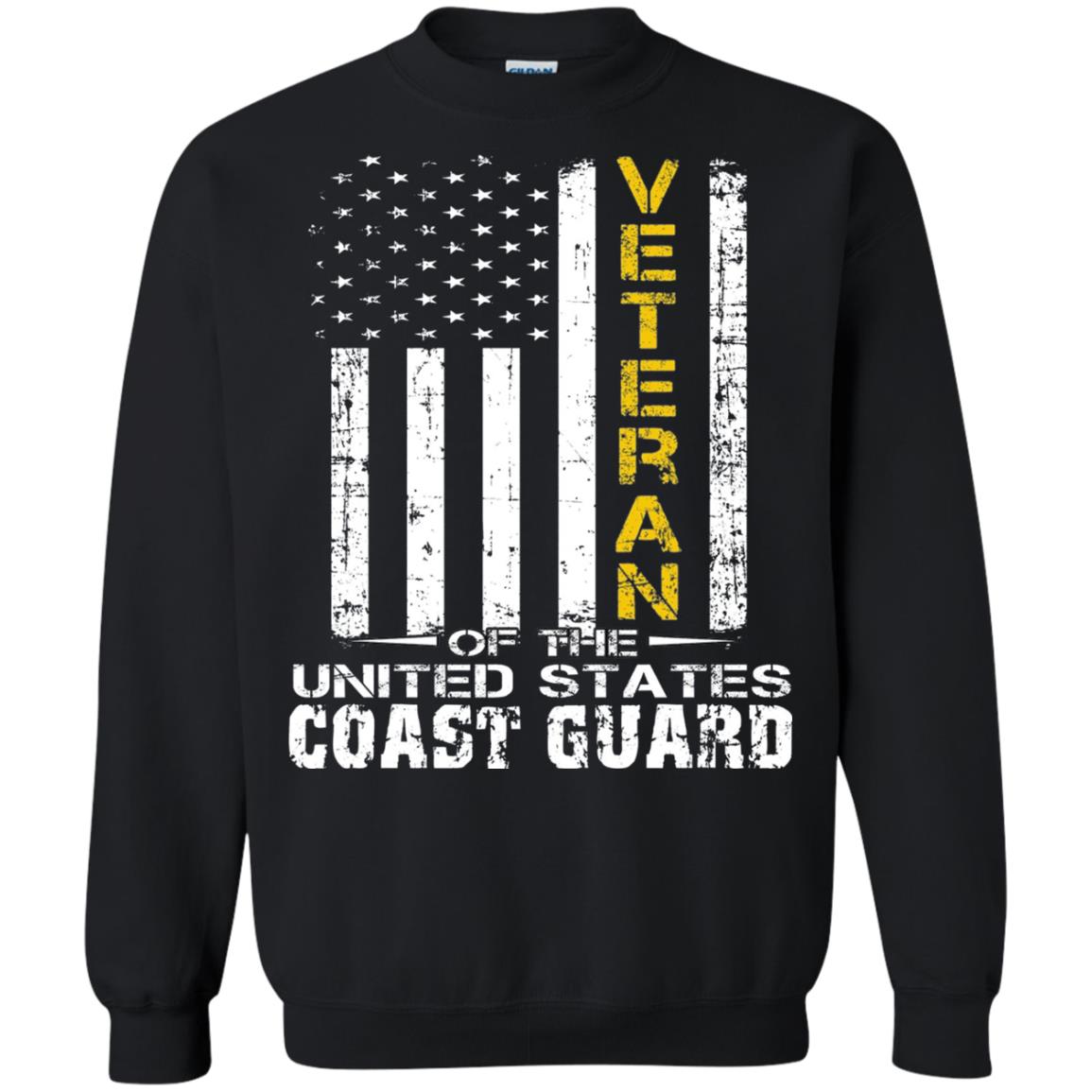 Veteran Of The United States Us Coast Guard Shirt Black