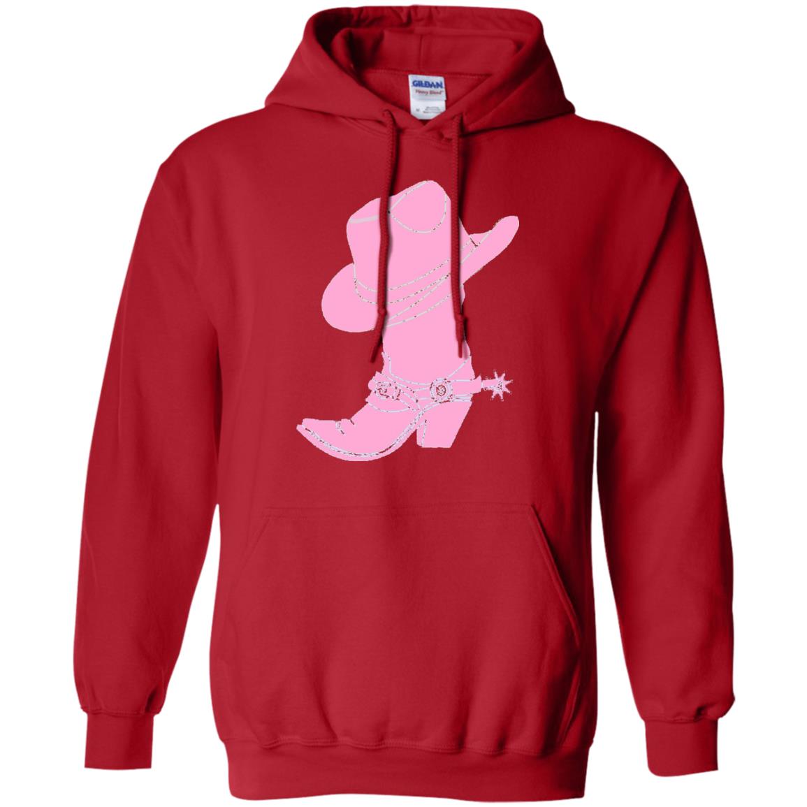 Cowgirl Boots Western Wear T-shirt Red