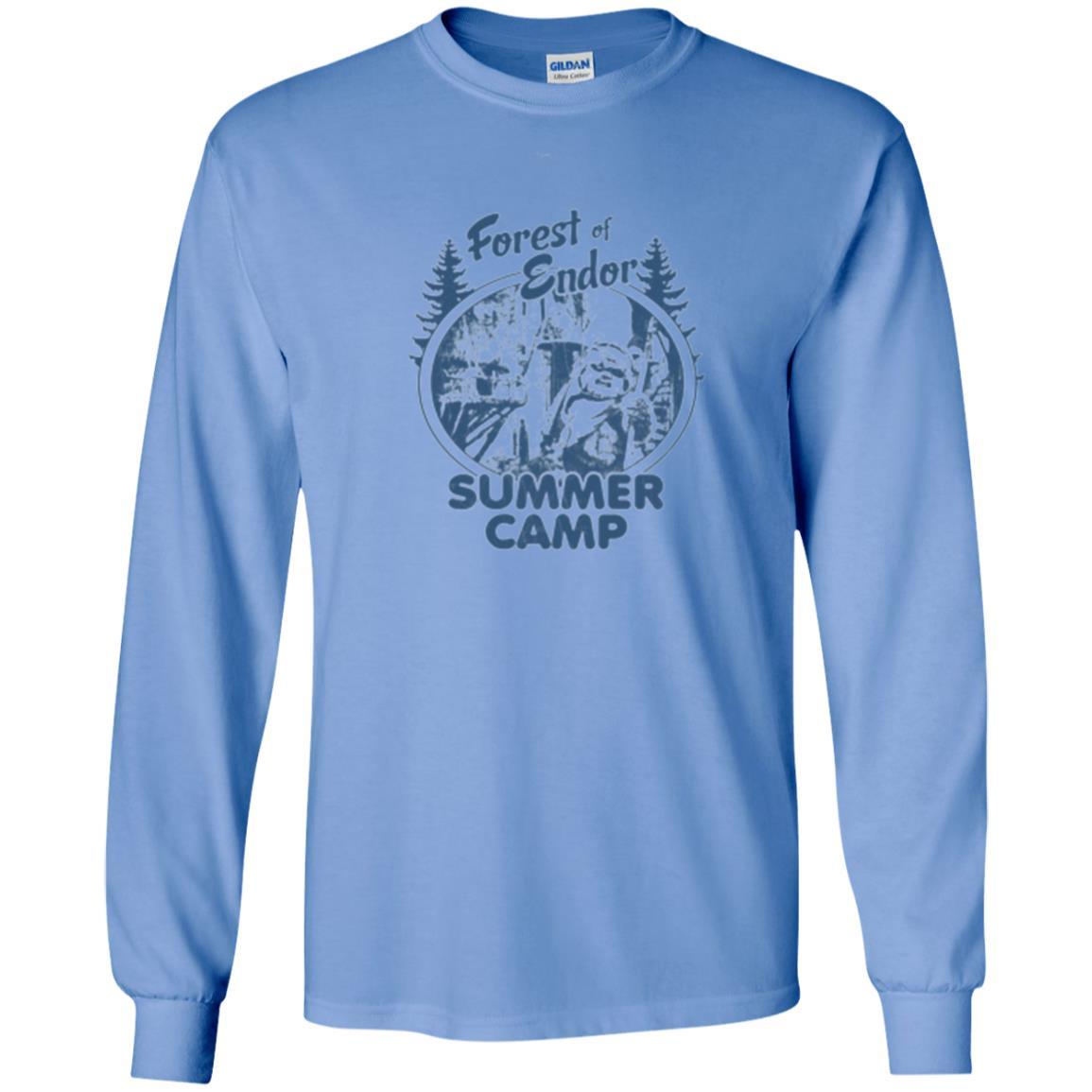 Film T-shirt Wicket Ewoks Endor Forest Summer Camp Carolina Blue