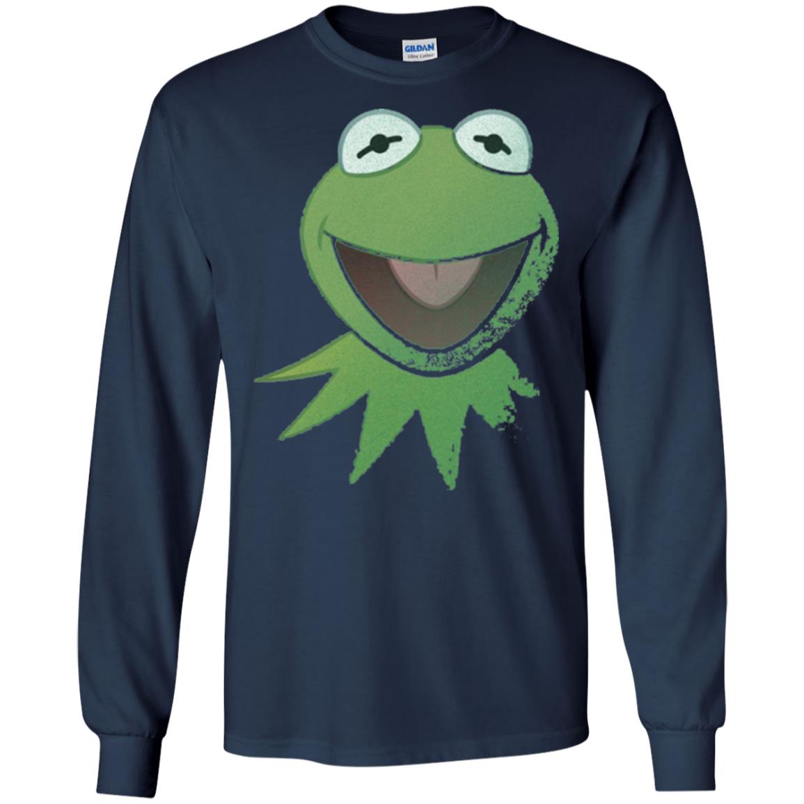 Muppets Kermit The Frog Face T-shirt Navy