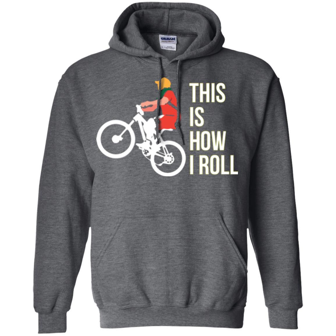 Bicycle T-shirt This Is How I Roll Dark Heather
