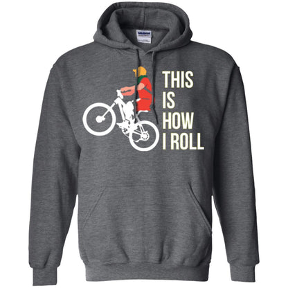 Bicycle T-shirt This Is How I Roll Dark Heather