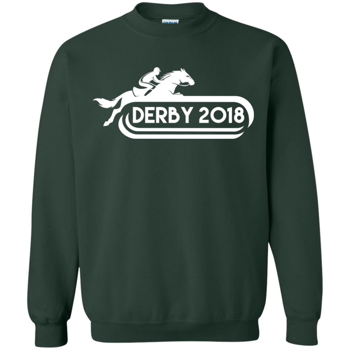 Derby 2018 Shirt Derby 2018 Horse Racing Forest Green