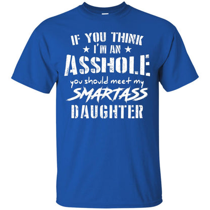 You Should Meet My Daughter Daddy T-shirt Royal