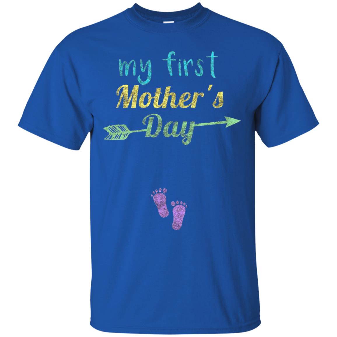 My First Mother's Day Mommy T-shirt Royal