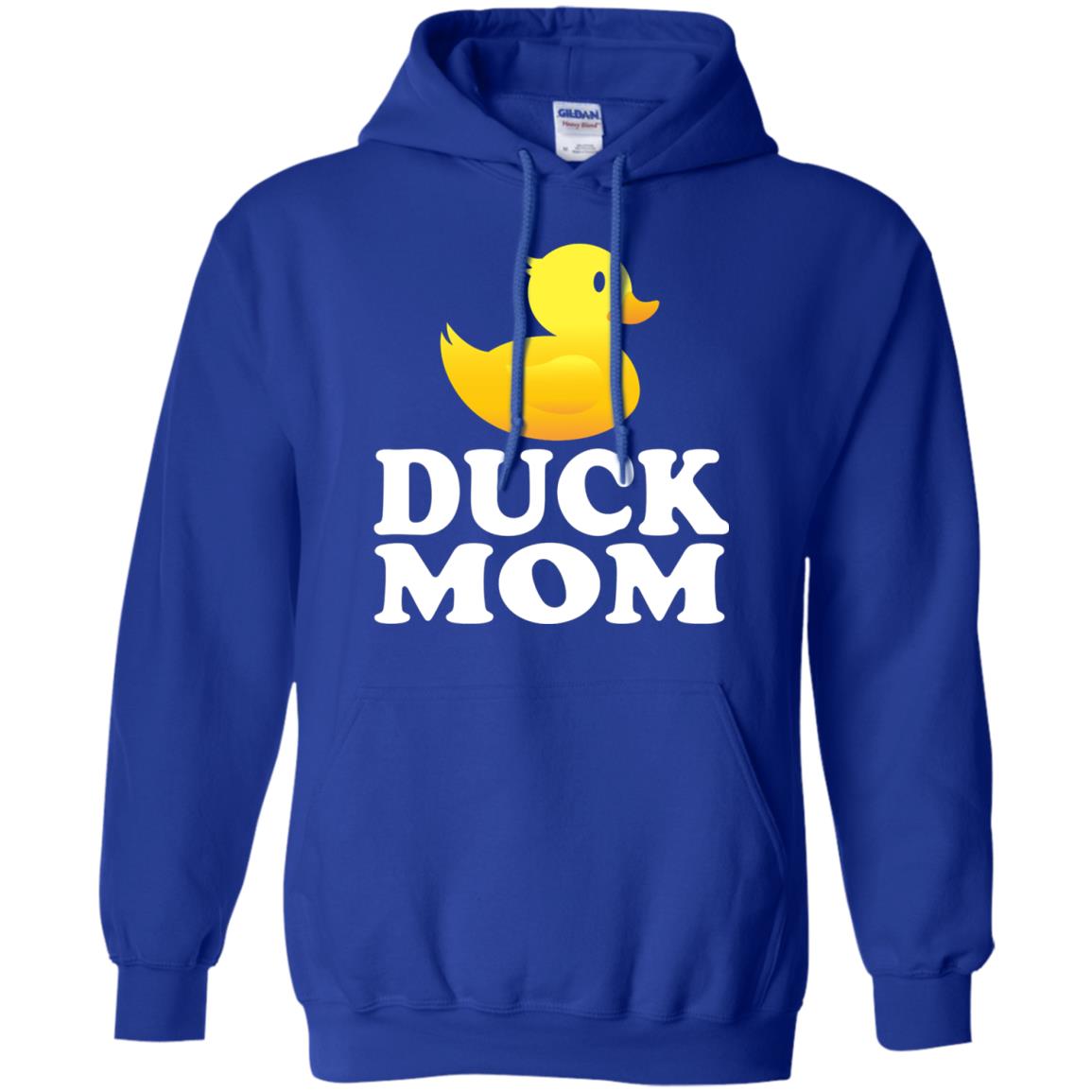 Duck Mom Funny Bird Lover T-shirt Royal