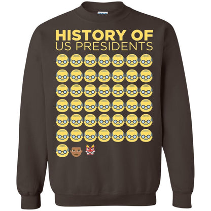 Anti Trump T-shirt History Of Us Presidents Dark Chocolate