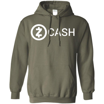 Cryptocurrency Zec Logo T-shirt Zcash Military Green