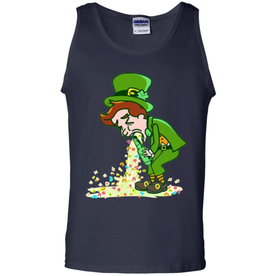 Saint Patty's Day Leprechaun St. Patricks Day T-shirt Navy