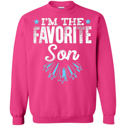 Family T-shirt I_m The Favorite Son Heliconia