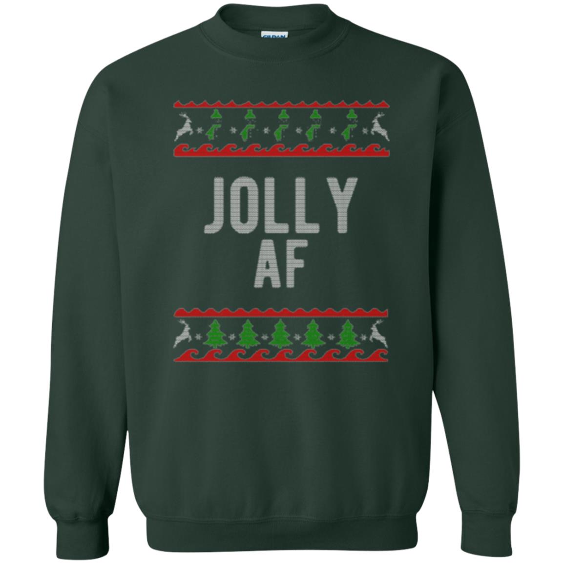 Cool Jolly Af T-shirt Forest Green