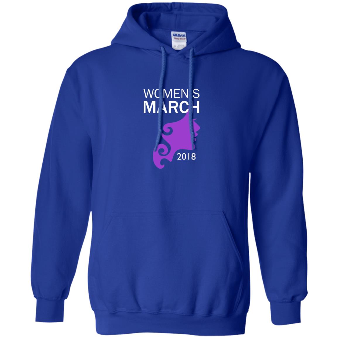 Women's March 2018 T-shirt Royal