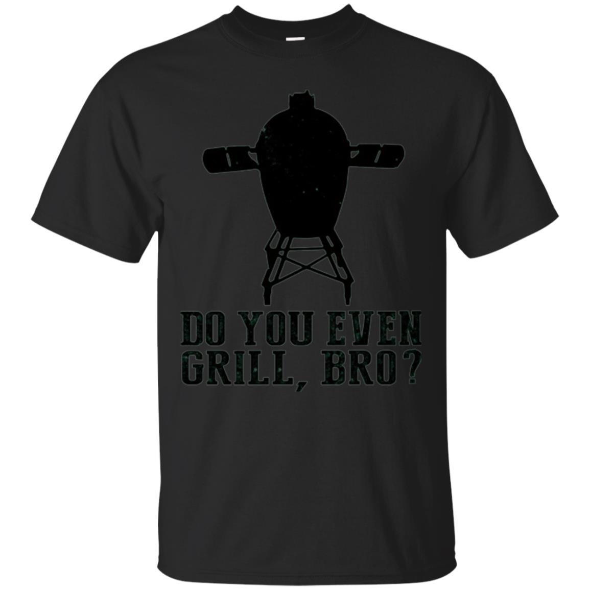 Bbq Grilling T-shirt Do You Even Grill Bro Black