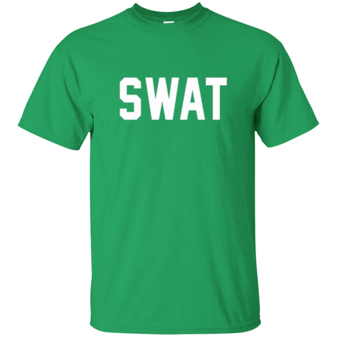 Police Officer T-shirt Swat Police Irish Green