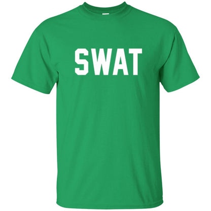 Police Officer T-shirt Swat Police Irish Green