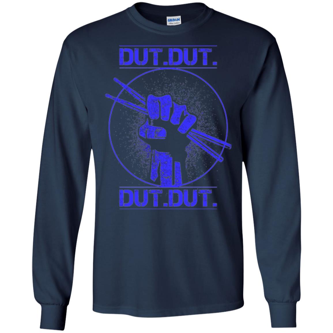Drum Lovers T-shirt Dut Marching Band Navy
