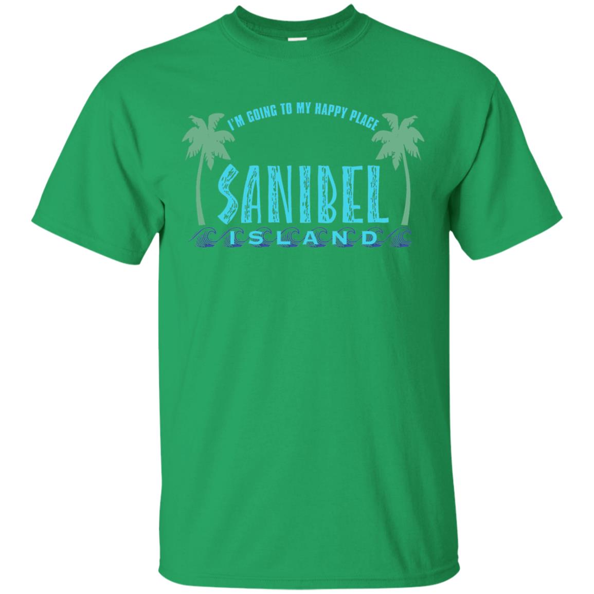 Sanibel Island Im Going To My Happy Place Summer Shirt Irish Green