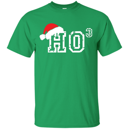 Christmas T-Shirt Ho Ho Ho Irish Green
