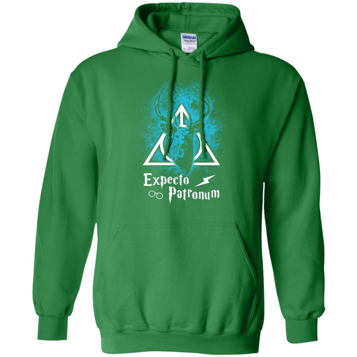 Expecto Patronum Harry Potter Fan T-shirtG185 Gildan Pullover Hoodie 8 oz.