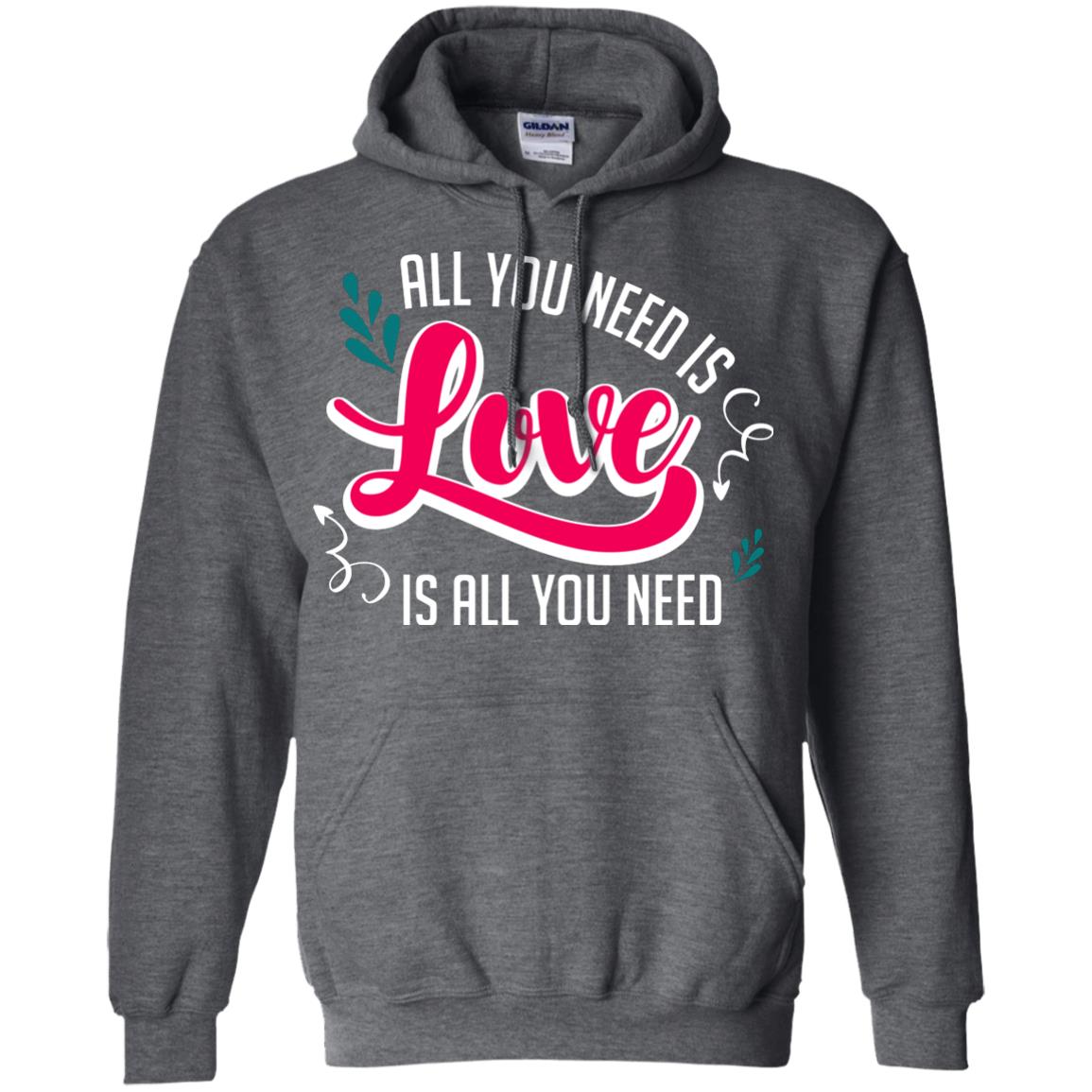 All You Need Is Love T-shirt Dark Heather