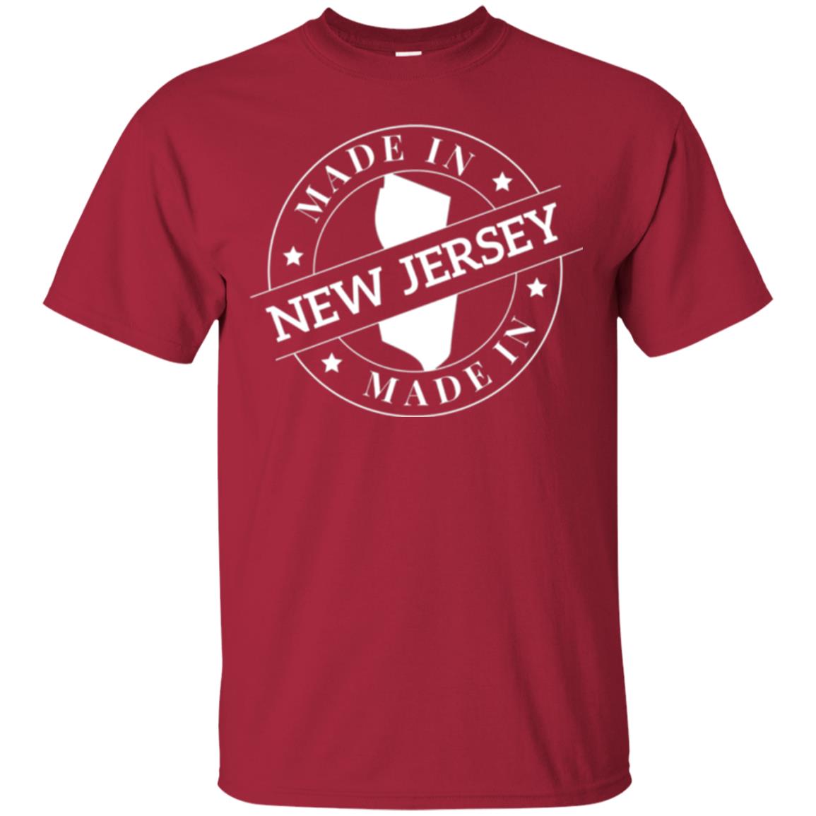 Made In New Jersey T-shirt Cardinal