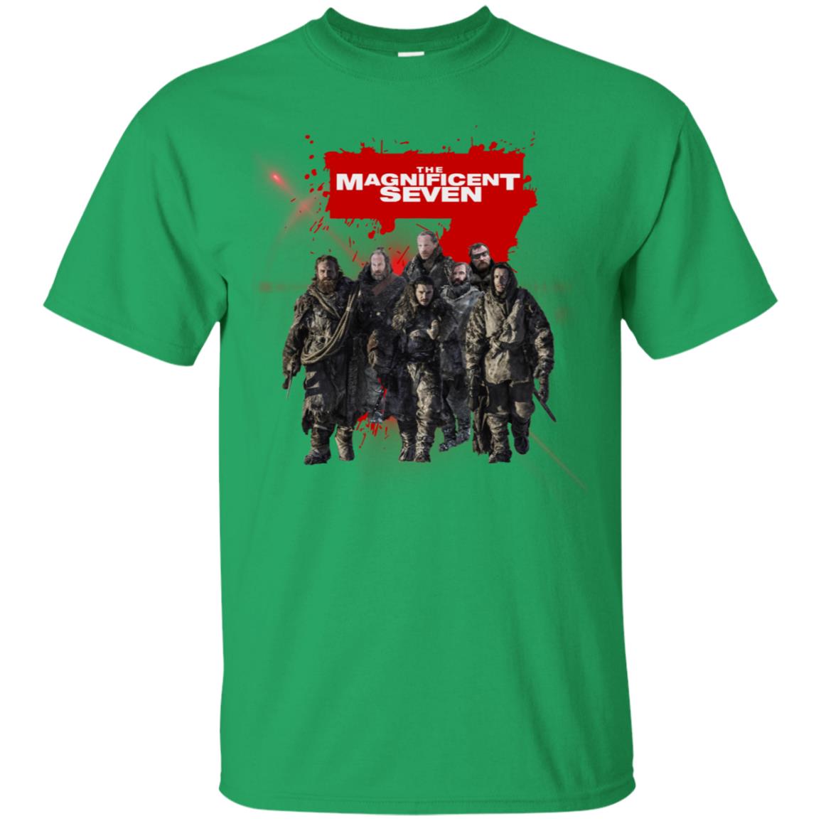 The Magnificent Seven Game Of Thrones Version T-shirt Irish Green