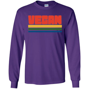 Vegan T-shirt Retro Style Veganism