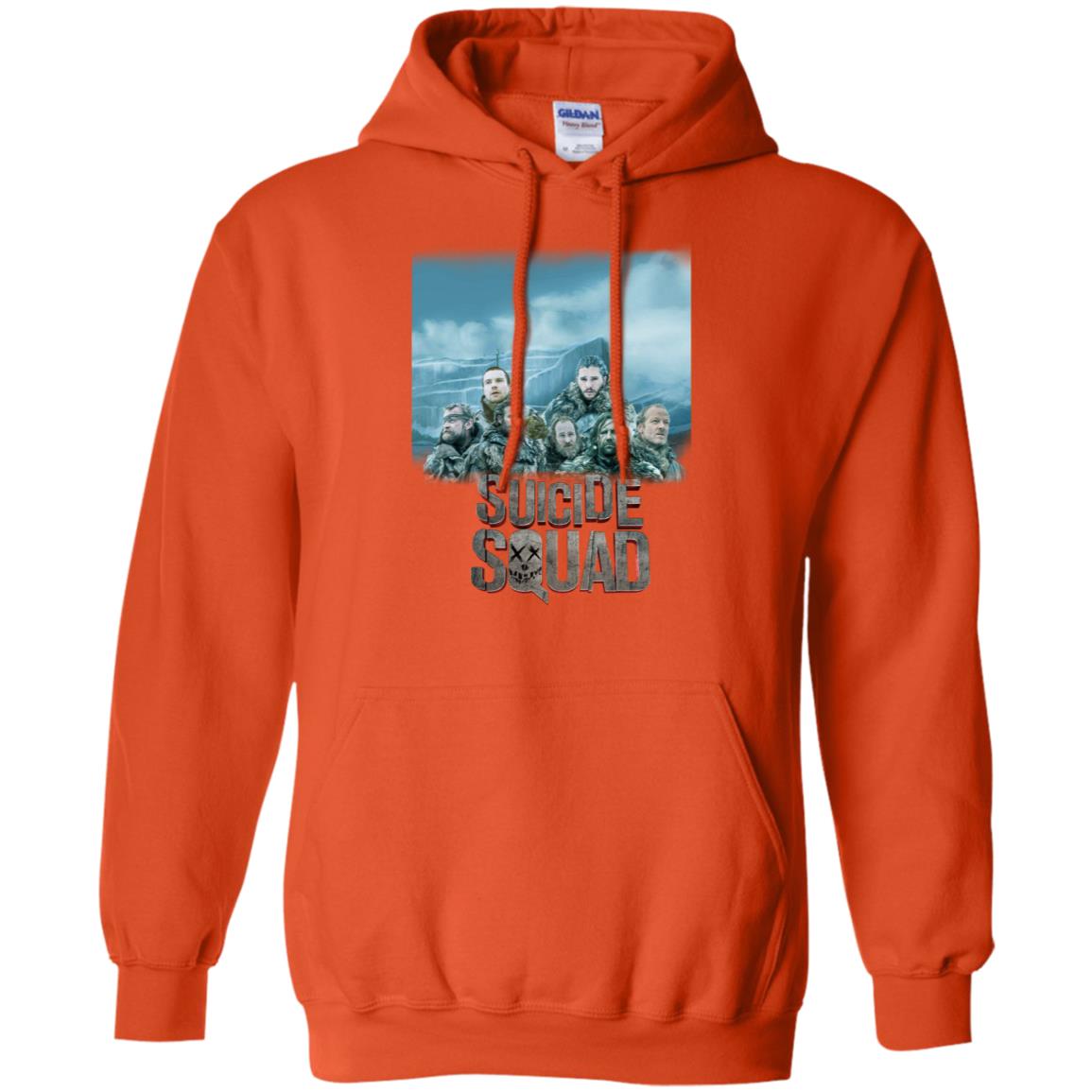 Suicide Squad Game Of Thrones Version T-shirt Orange