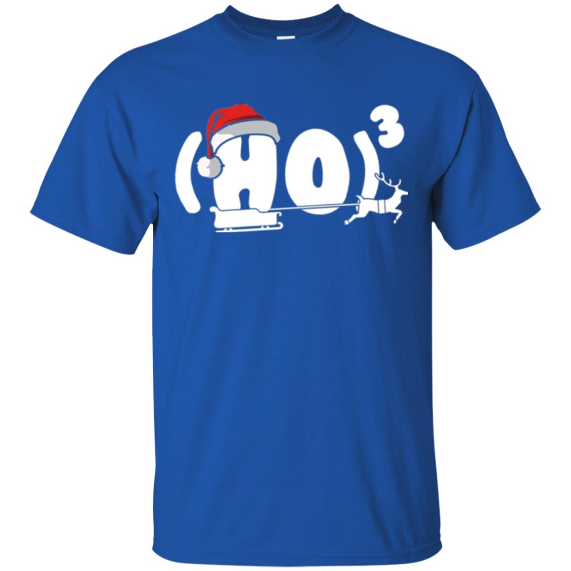 Christmas T-shirt Ho Ho Ho Royal