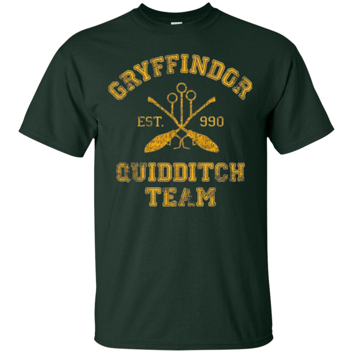 Gryffindor Quidditch Team T-shirt Forest Green