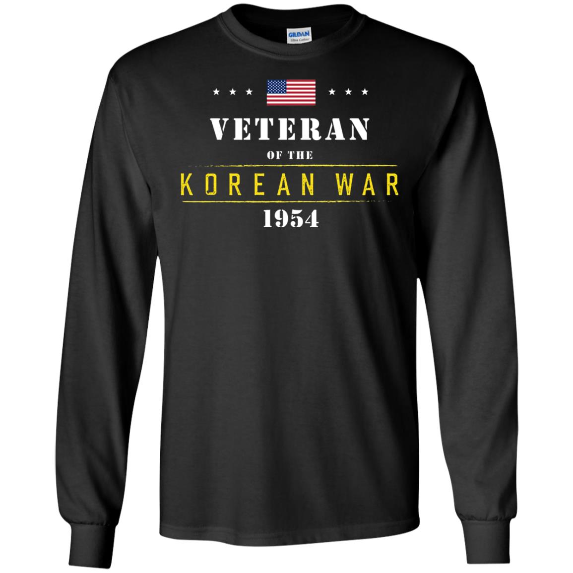 Veteran Of The Korean War 1954 T-shirt Black