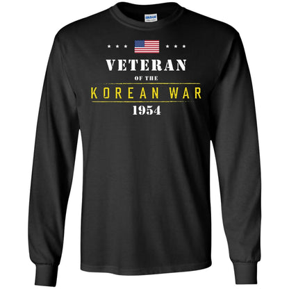 Veteran Of The Korean War 1954 T-shirt Black