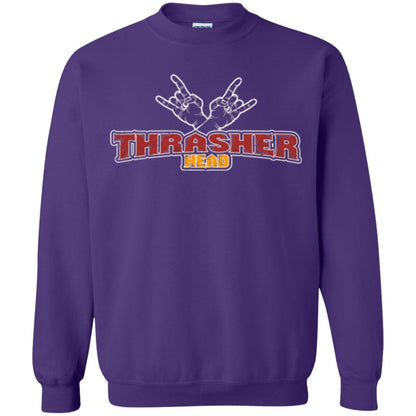 Thrasher Head T-shirt Purple
