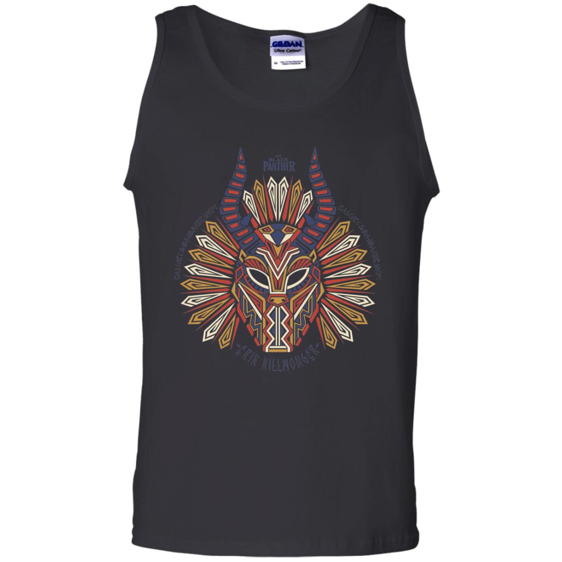 Black Panther Movie Geo Killmonger Movie Lover T-shirt Black