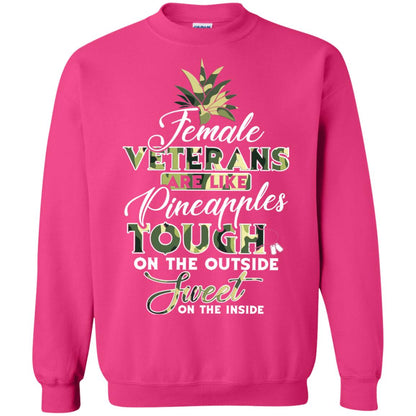 Female Veterans Are Like Pineapple Tough On The Outside Sweet On The Inside Heliconia