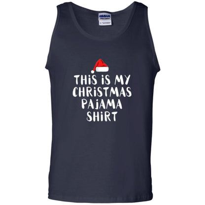 Christmas T-shirt This Is My Christmas Pajama Navy