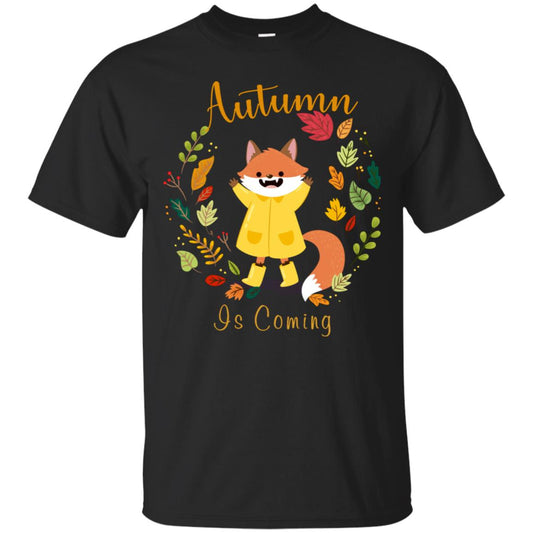 Autumn Is Coming Shirt Black