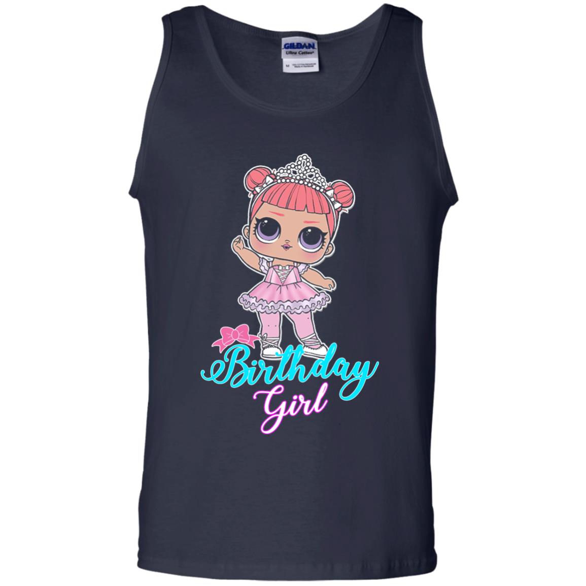 Doll Birthday Girl #squadgoals T-shirt Navy