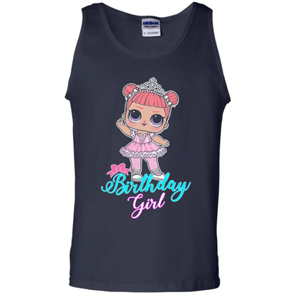Doll Birthday Girl #squadgoals T-shirt Navy