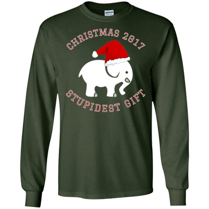 Elephant T-shirt Christmas 2017 T-shirt Forest Green
